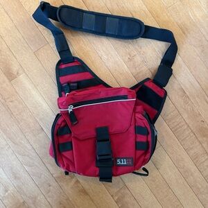 5.11 Tactical Push+R EMT Pack - Red Crossbody Bag